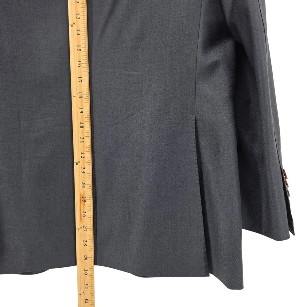 Suitsupply Lazio Navy Blue Suit Jacket Blazer 42R Pure Wool Super‎ 110s